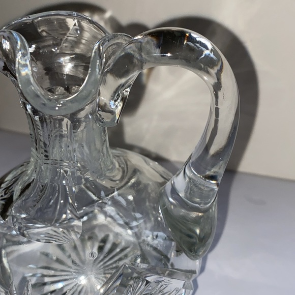 Cut crystal glass cruet. Beautiful. Mint condition. - Picture 8 of 12